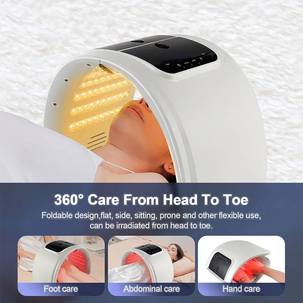 Foreverlily LED Photon Machine de beauté du visage rajeunissement de la peau Lifting visage et corps