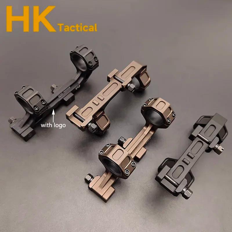 Support tactique GEISS Airsoft en porte-à-faux métallique, support de portée de 25.4mm 30mm avec niv