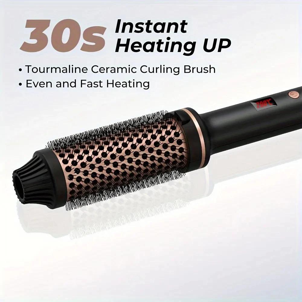 Brosse à cheveux électrique, lisseur, peigne chaud, fer à friser professionnel, brosse thermique cha