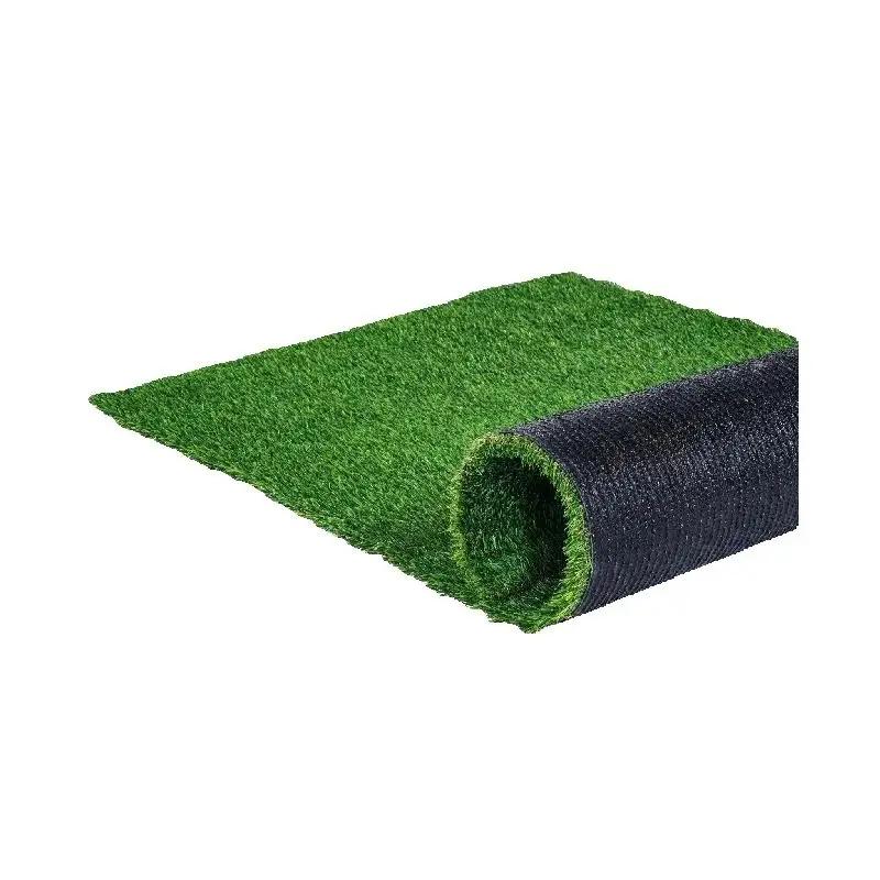 SucceBuy Tapis d'herbe artificielle Gazon vert 1.38/1.57" Faux tapis de porte Décoration extérieure