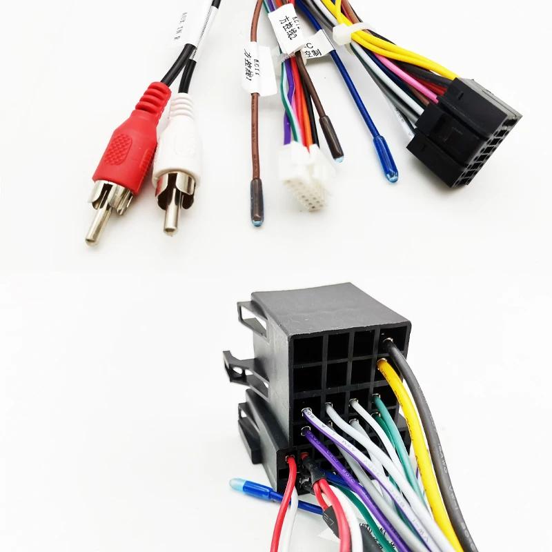 Adaptateur de faisceau de câblage ISO Android pour voiture, prise 16 broches, unité principale Radio