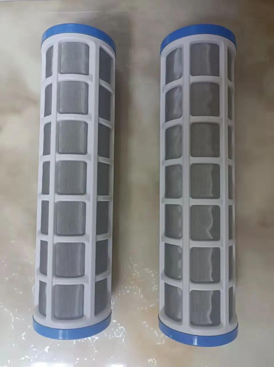 Pré-filtre à cartouche filtrante en treillis métallique d'acier inoxydable de 10 pouces pour la prév