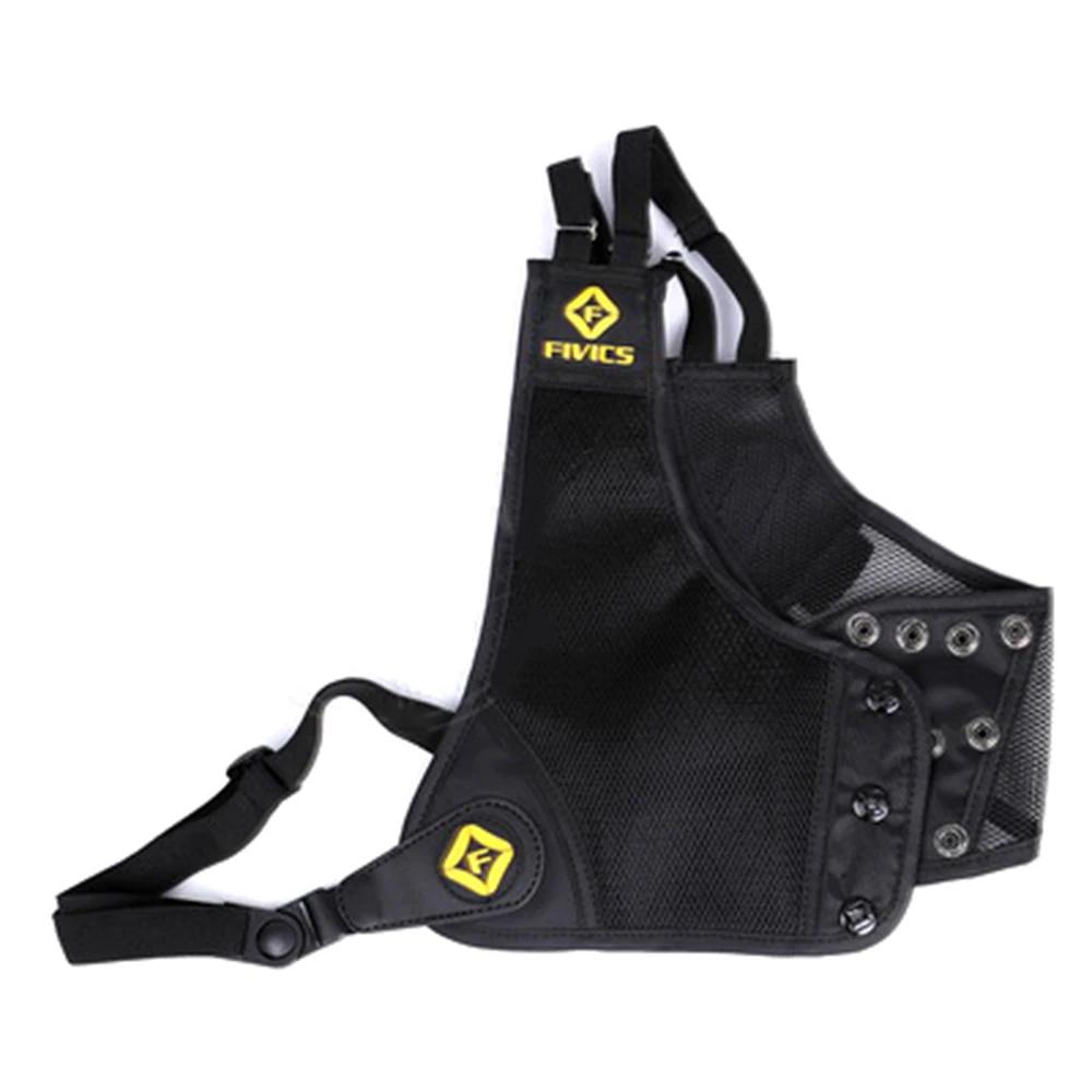 FIVICS A2 Protection de poitrine, sangles latérales réglables pour compétition de tir à l'arc, équip