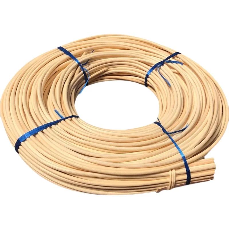 Bâton de canne à noyau en rotin naturel indonésien, diamètre rond de 10 mètres, meubles de maison, c