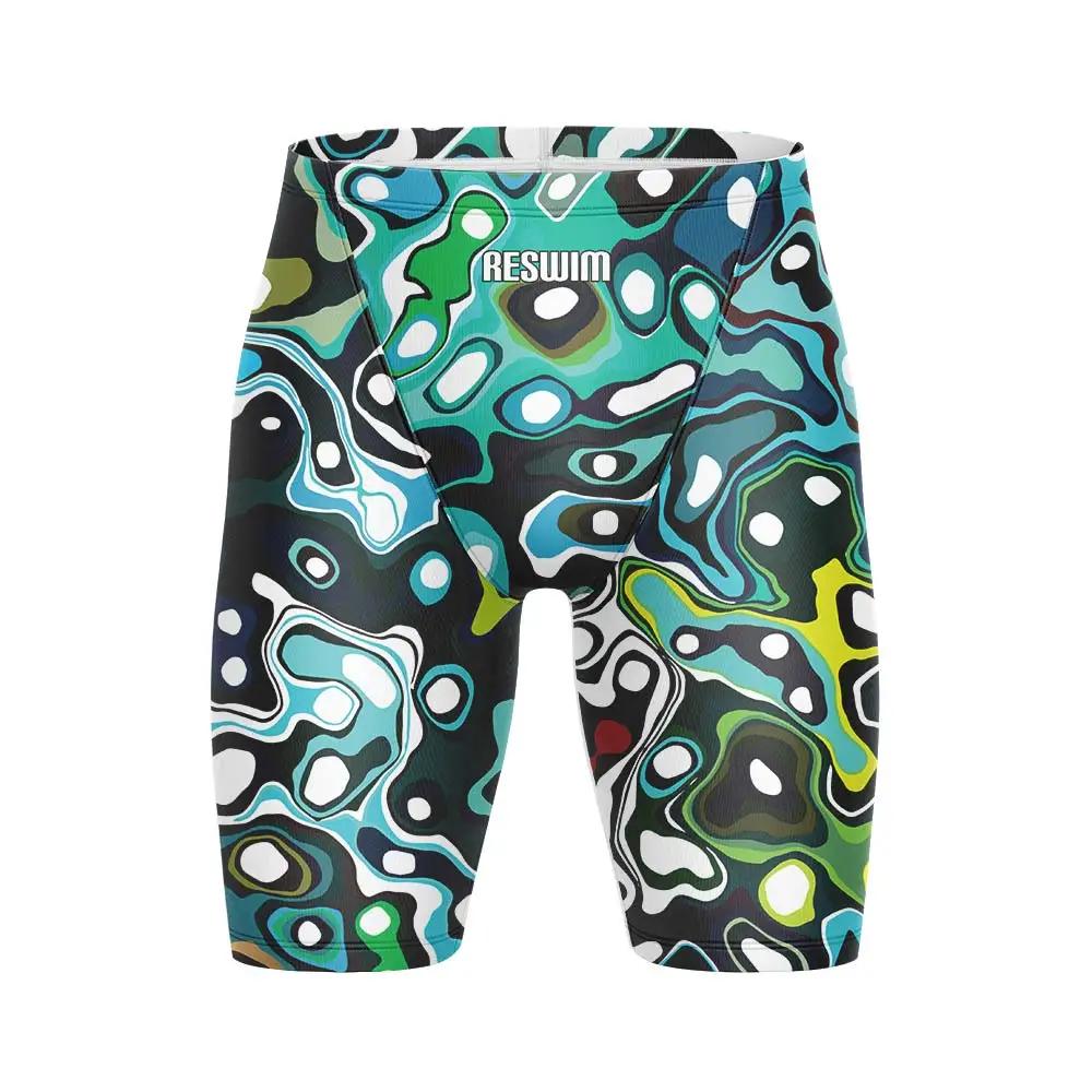 Short de bain athlétique homme - Idéal pour natation, entraînement, plage, surf et plongée