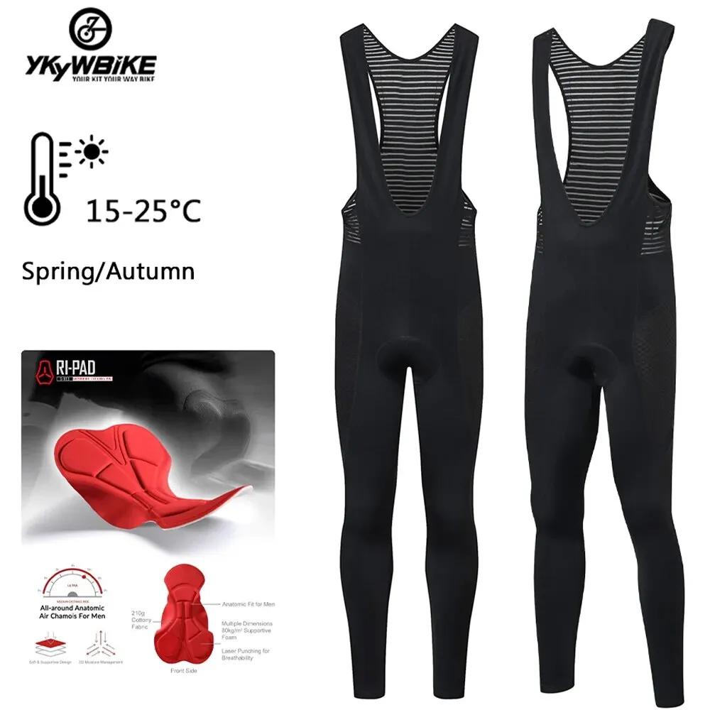 YKYWBIKE-Pantalon de cyclisme à séchage rapide pour homme, pantalon long de vélo Pro, pantalon à bre