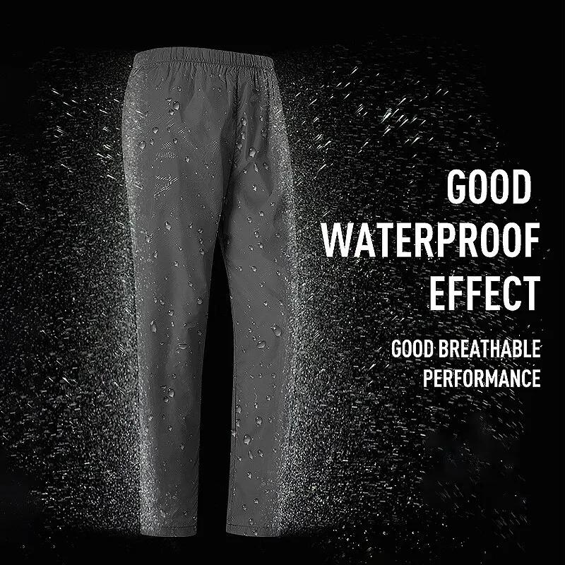 LNGXO-Pantalon Imperméable Unisexe à vaccage Rapide pour Homme et Femme, Pantalon de dehors de Plein