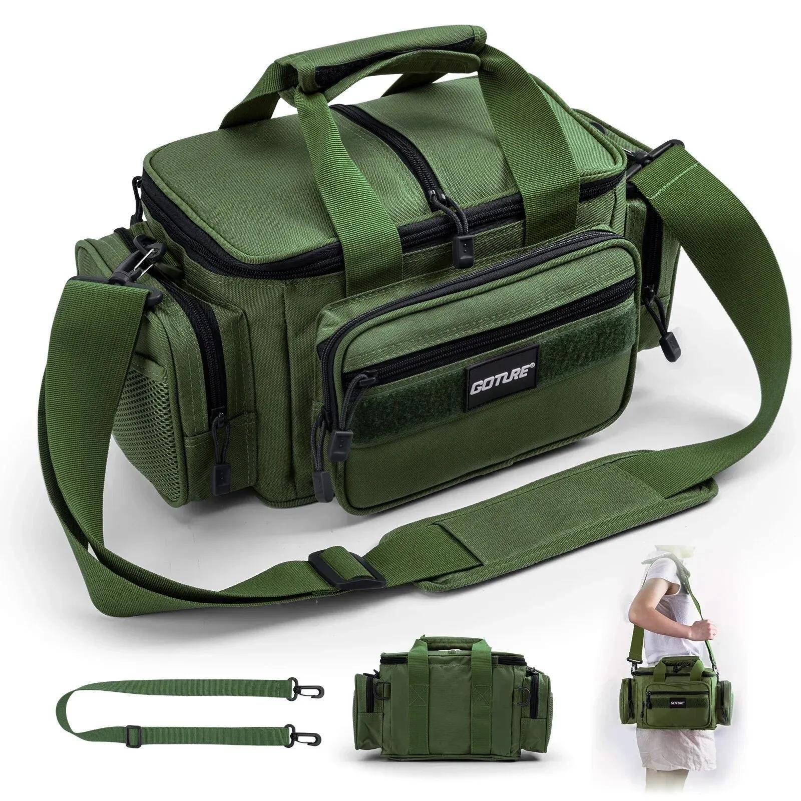 Goture-Sacs de matériel de pêche, sac à dos de cyclisme en plein air, sac de pique-nique de camping,