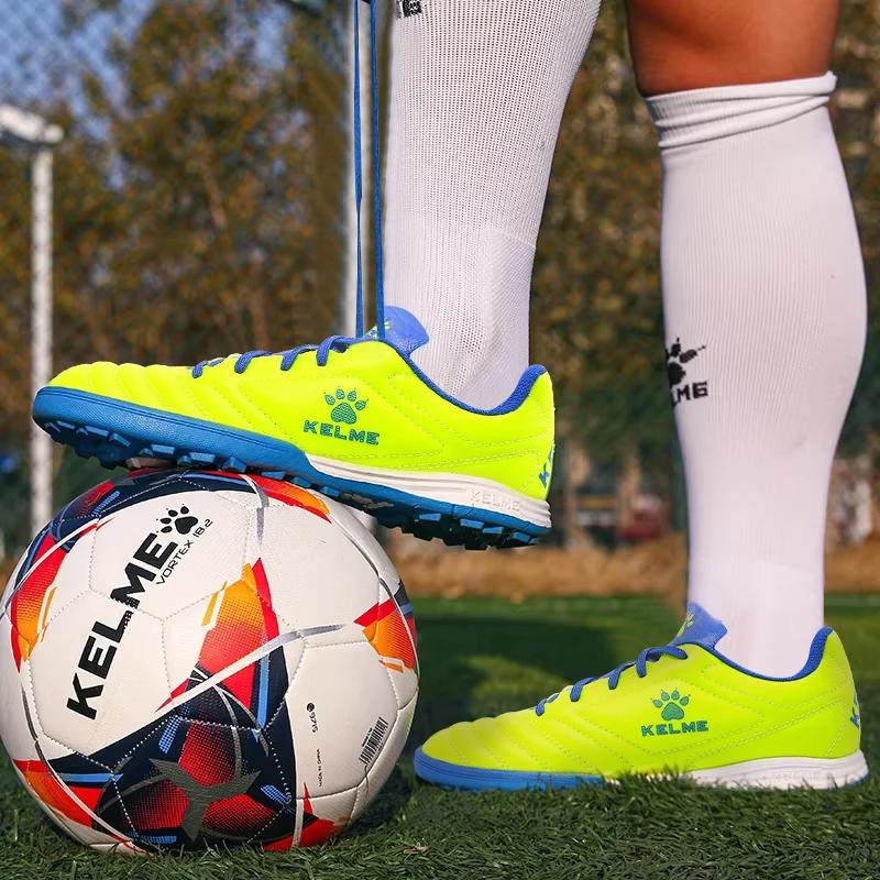 Chaussures Football Kelme Tf Broken Nail Adultes Jeunes - Antidérapantes Gazon Artificiel Jeu à 5 Compétition