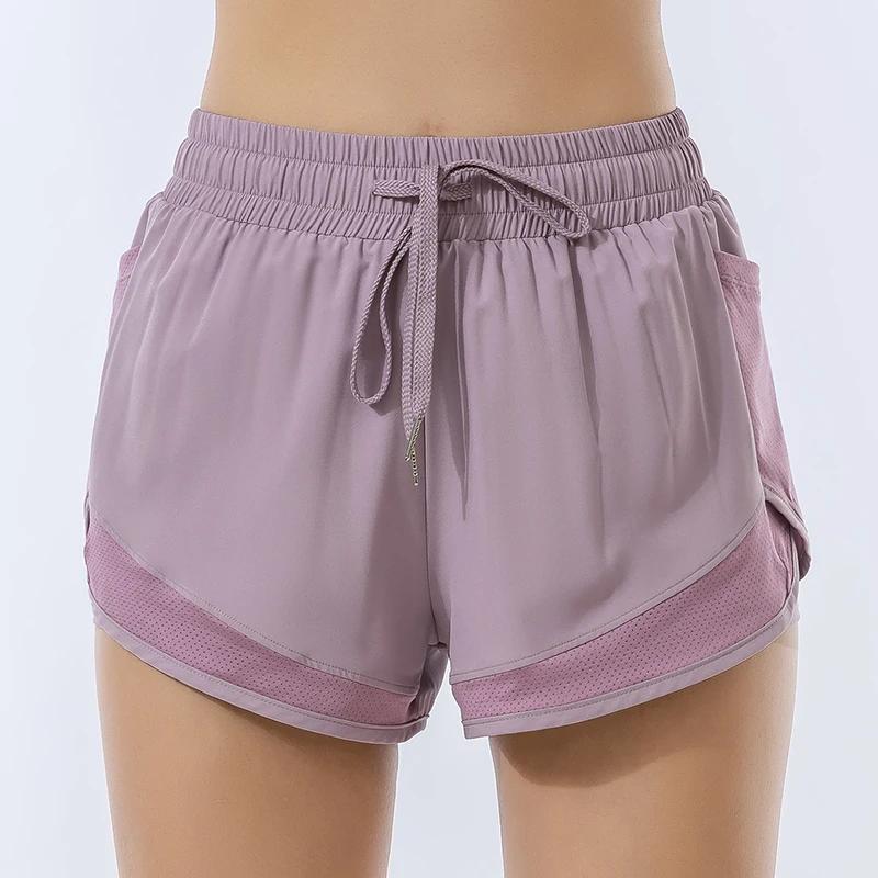 Vêtements de yoga sport Shorts de fitness Shorts de sport pour femmes musculation course du matin vê