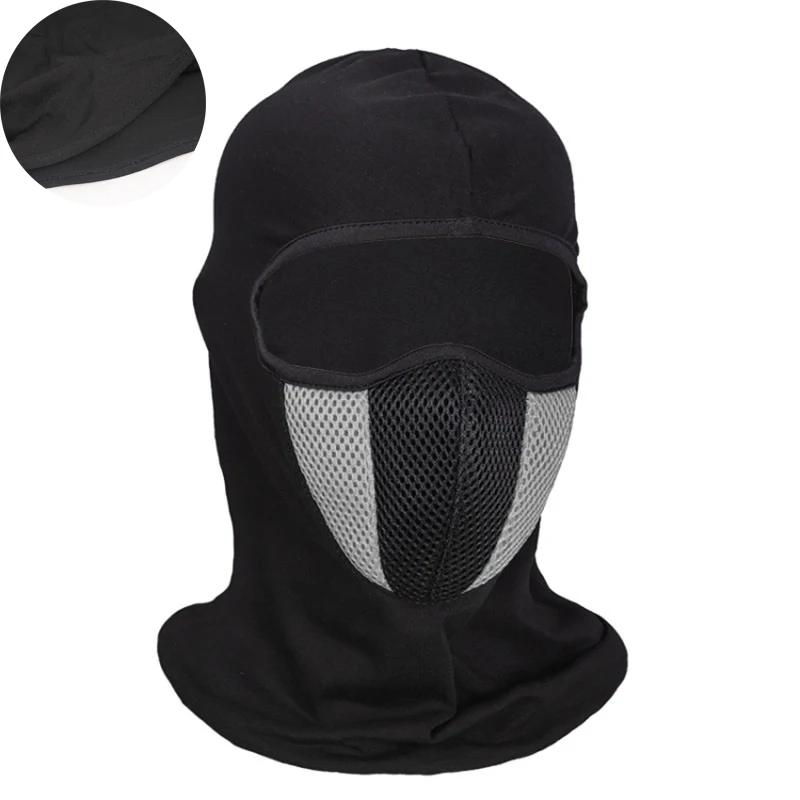 Cagoule respirante pour Moto, masques complets, casquette Skullies, chapeau de Motocross, casque de