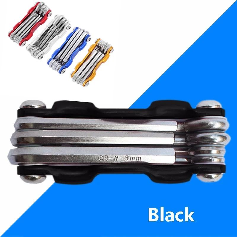 Kit d'outils de réparation multiples pour vélo de montagne 7 en 1, léger et Portable, jeu de réparat