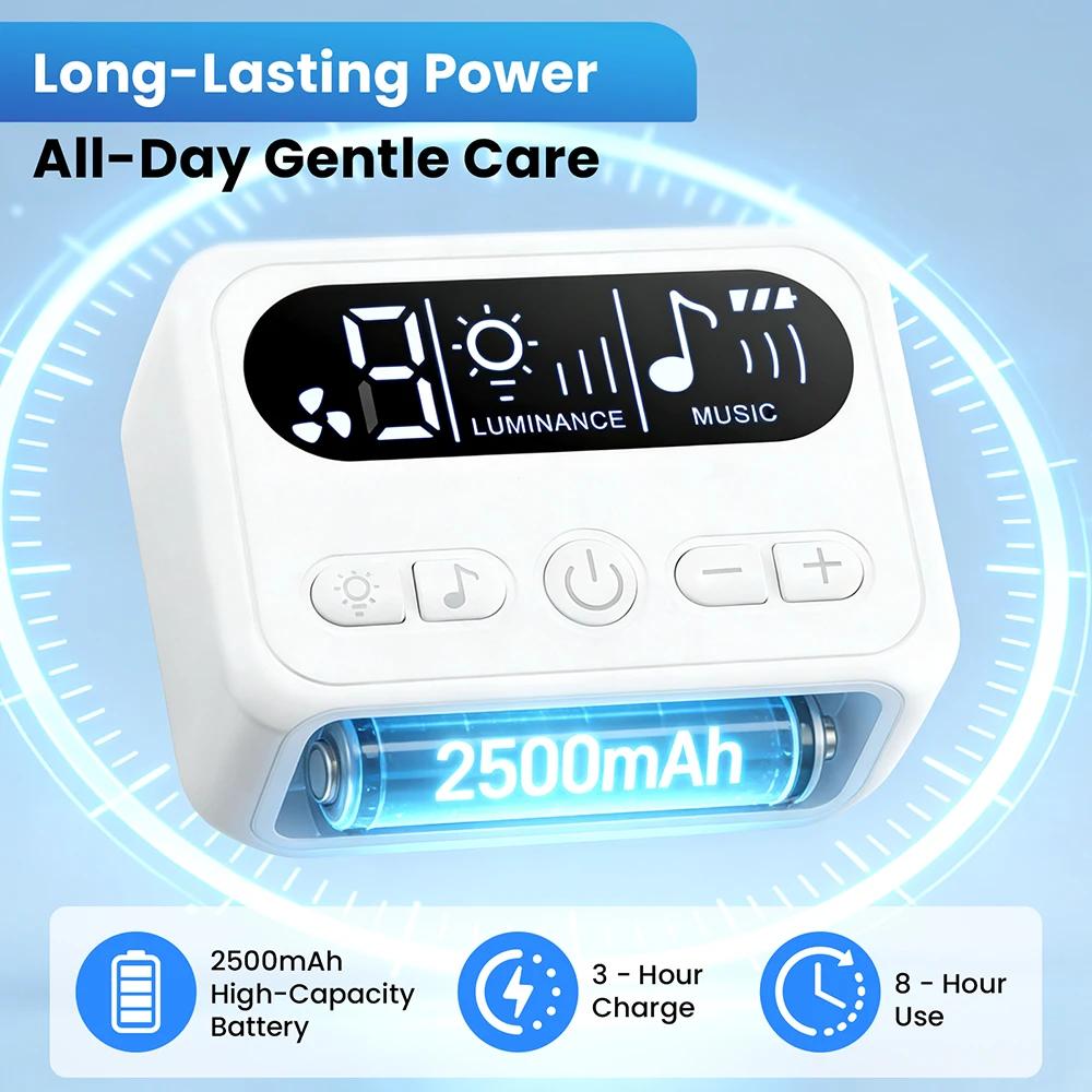 Aspirateur nasal électrique pour bébé avec musique intégrée et comptines, aspirateur de mucus rechar