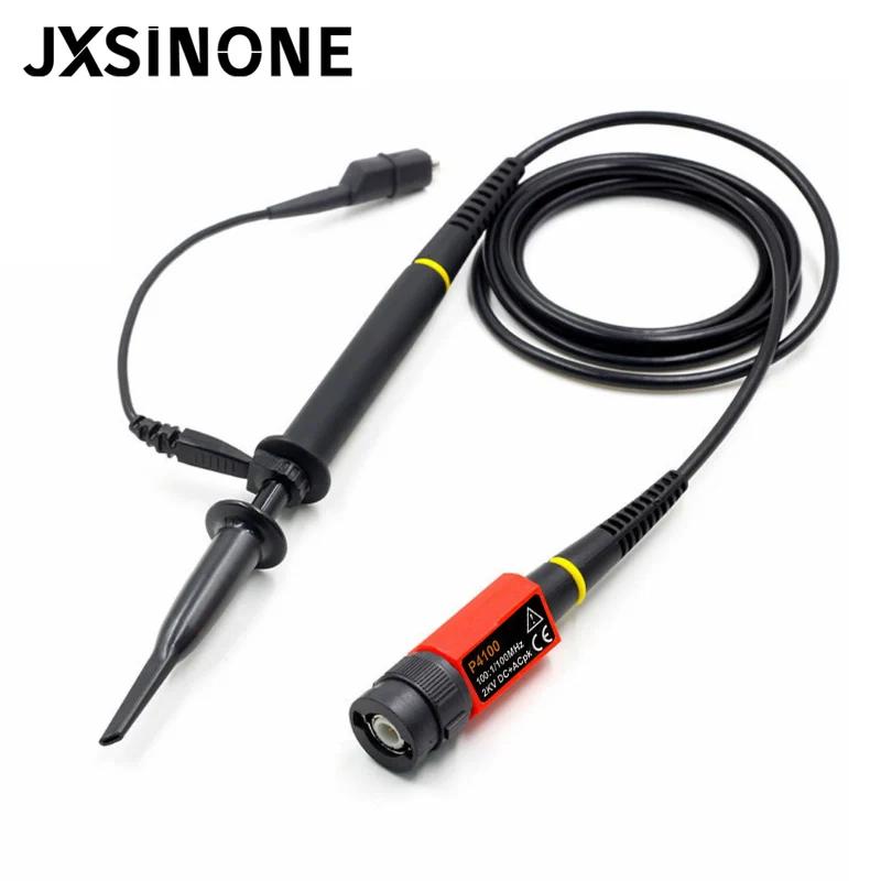 JXSINONE-Sonde d'oscilloscope haute tension, P4100, 100MHz, 2KV avec kit d'accessoires, 2000V, 100:1