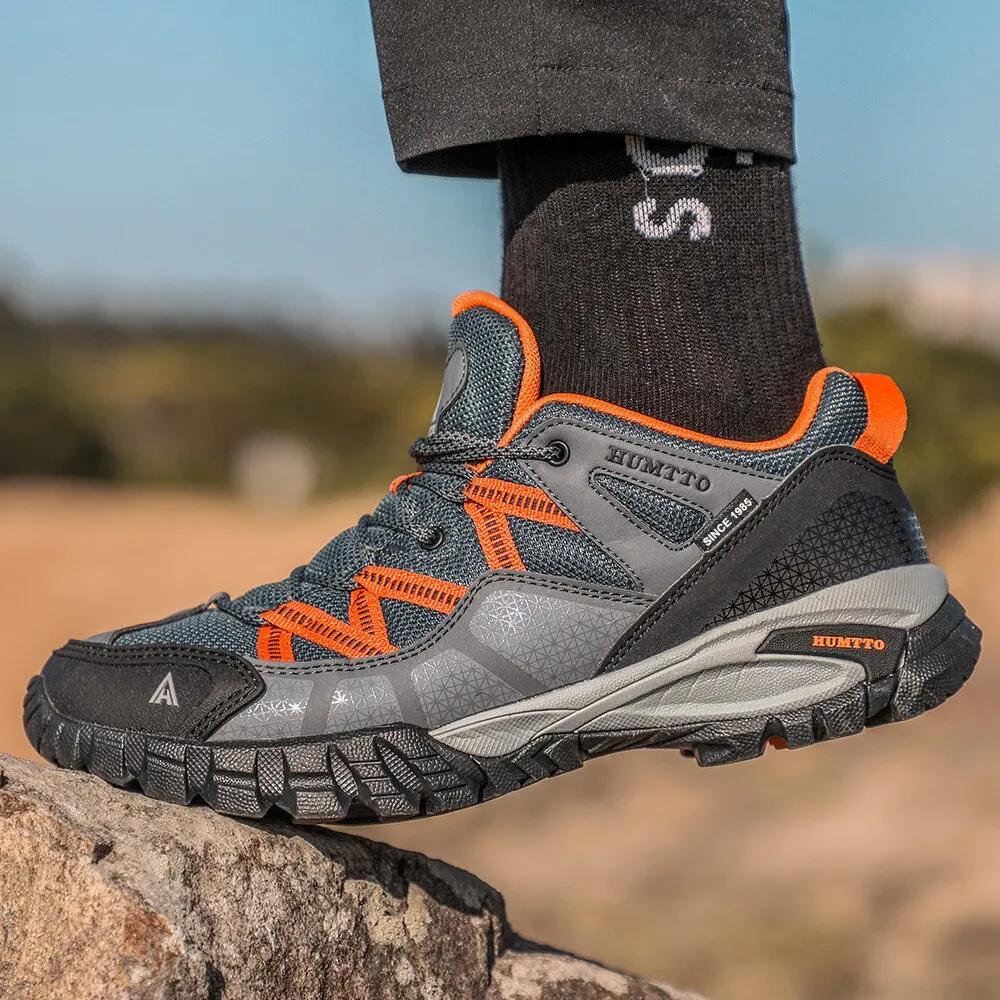 HUMTTO respirant randonnée hommes chaussures de sport de luxe concepteur escalade Trekking baskets p