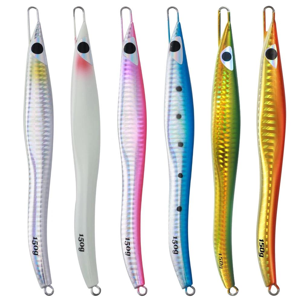 JIGGING PRO G2 Leurres de pêche en haute mer, leurres pour poissons, jigs métalliques, leurres artif