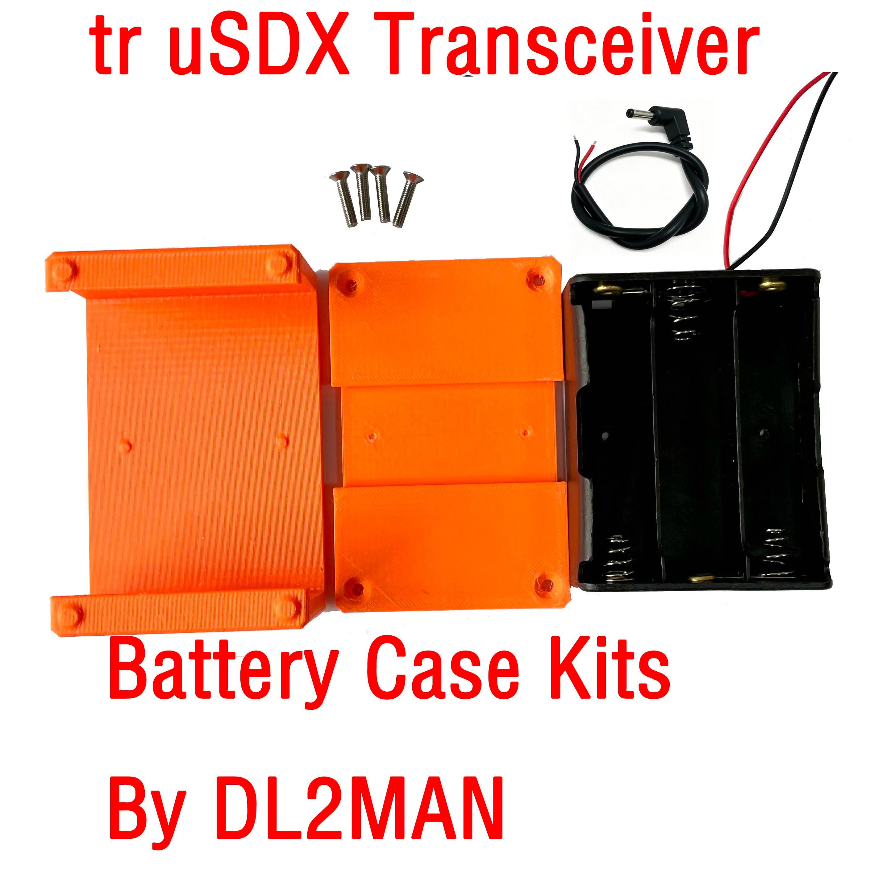 tr uSDX Émetteur-récepteur 18650 Kits de boîtier de batterie par DL2MAN