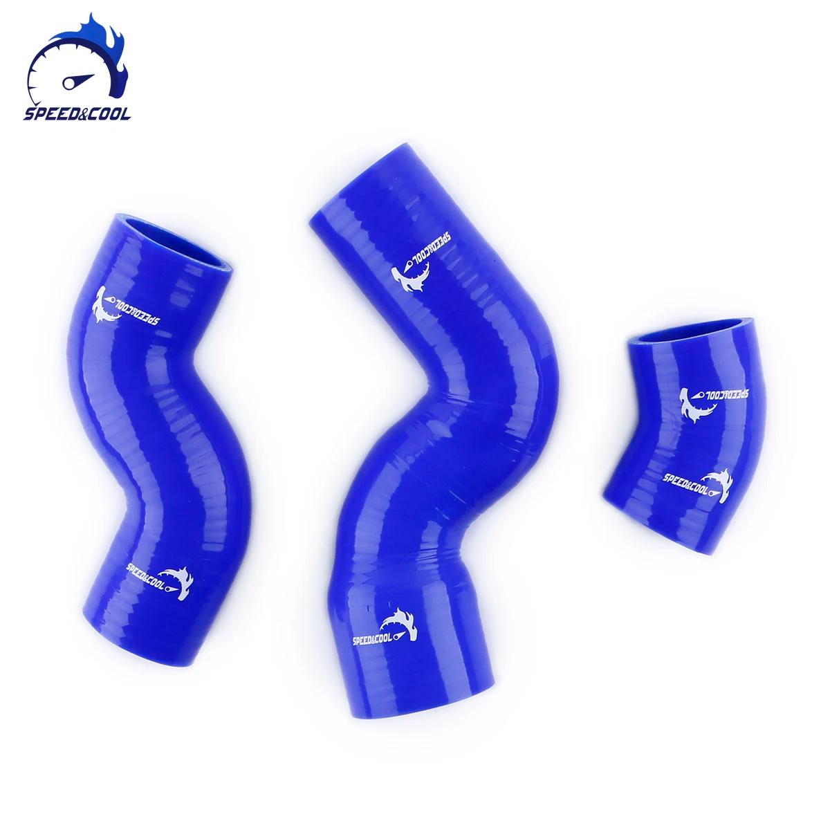 Vitesse et COOL pour 1999-2004 Land Rover Discovery 2 TD5 Turbo Intercooler tuyau tuyau en Silicone