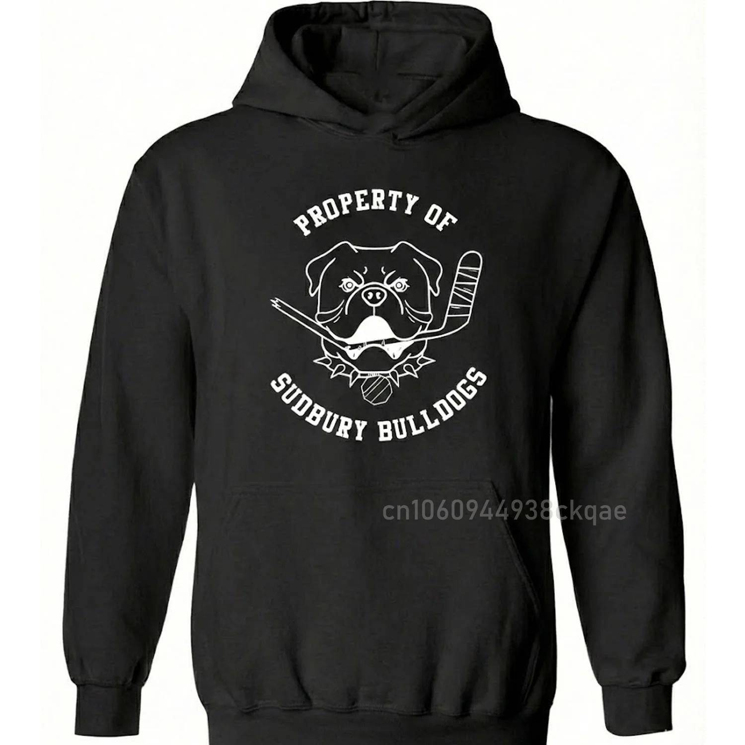 Sweat-shirt à capuche 2026 Property Of Sudbury Bulldogs Shoresy Merch pour hommes et femmes, pull de