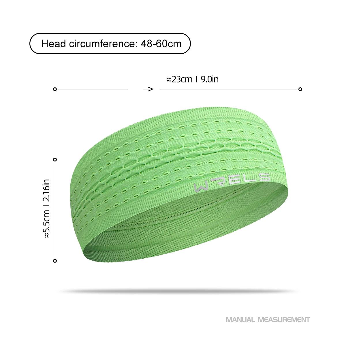 1pc Sport bandeau antidérapant évacuant l'humidité entraînement bandeau pour hommes femmes Fitness c