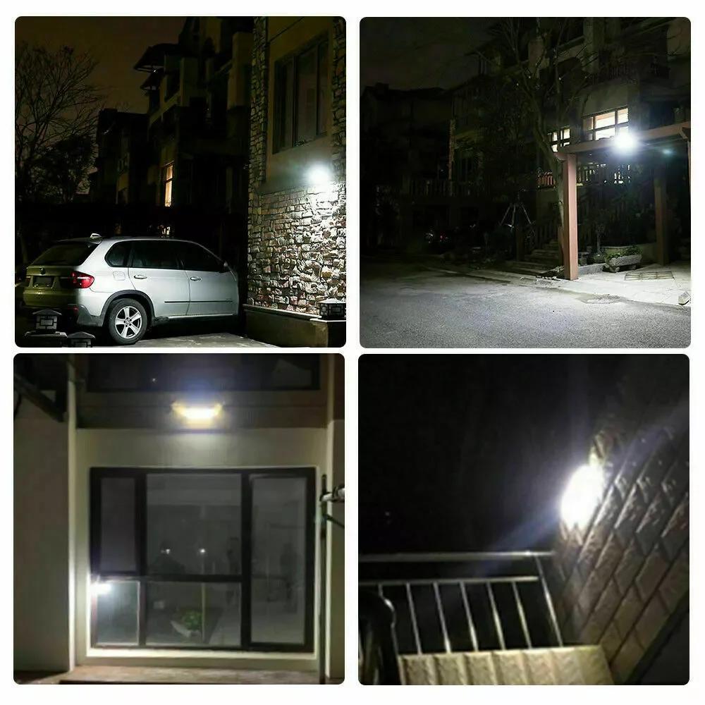 Lampe solaire d'extérieur à 468 LED avec détecteur de mouvement PIR, étanche, 62 Sunlight, lampadair