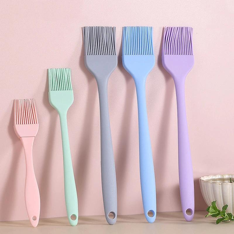 Brosse longue à huile de cuisson en Silicone, cuisine, tartes de Pizza, pâtisserie, épandeur de beur