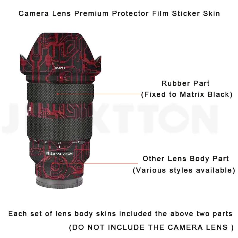 Autocollant de protection pour appareil photo, film rond en vinyle, peau d'objectif, manteau de prot