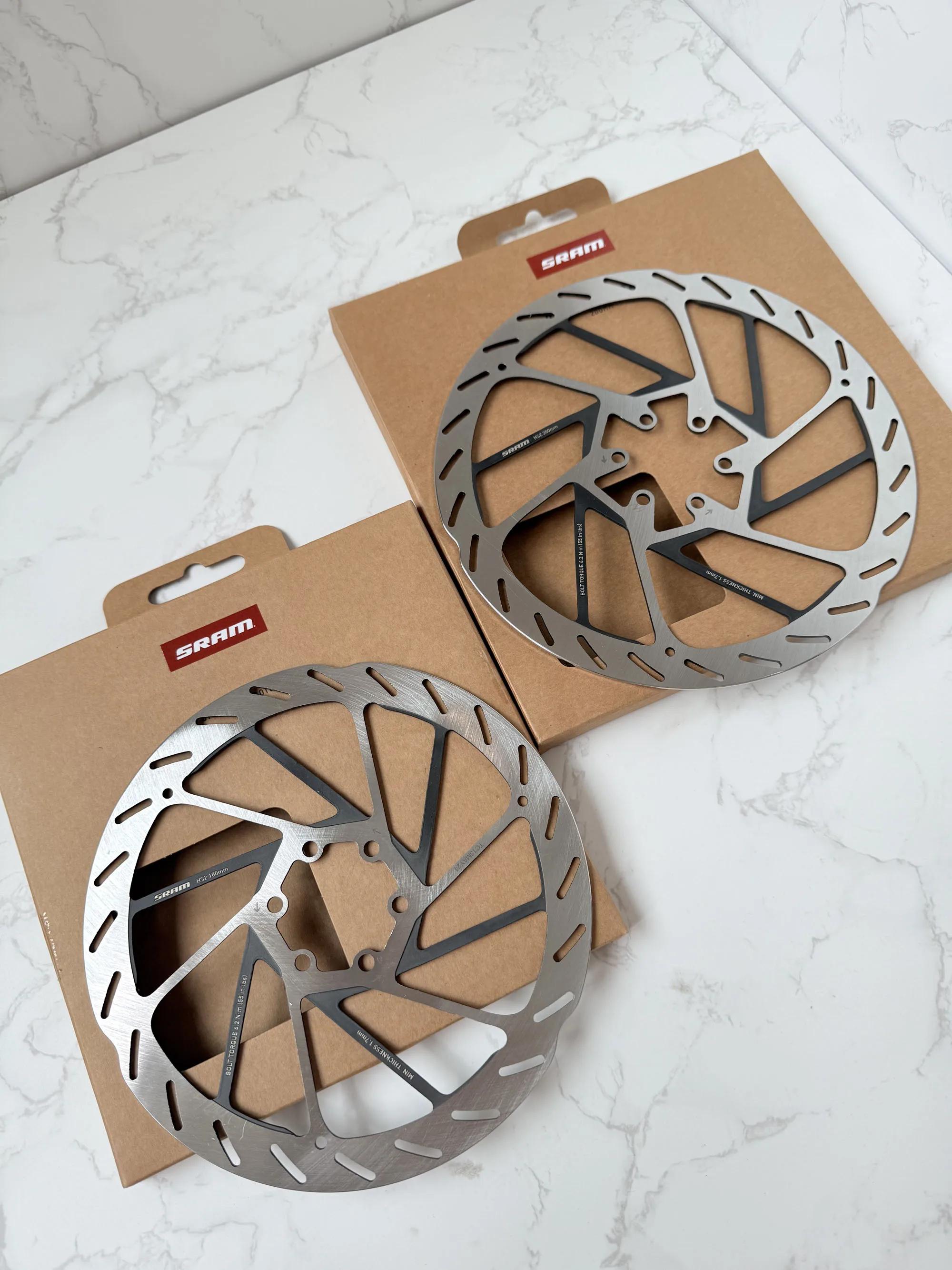 Rotor de frein à disque Rotor SRAM-HS2, rotor ThUNICEF à 6 boulons, 160mm, 180mm, 200mm, 220mm, acce