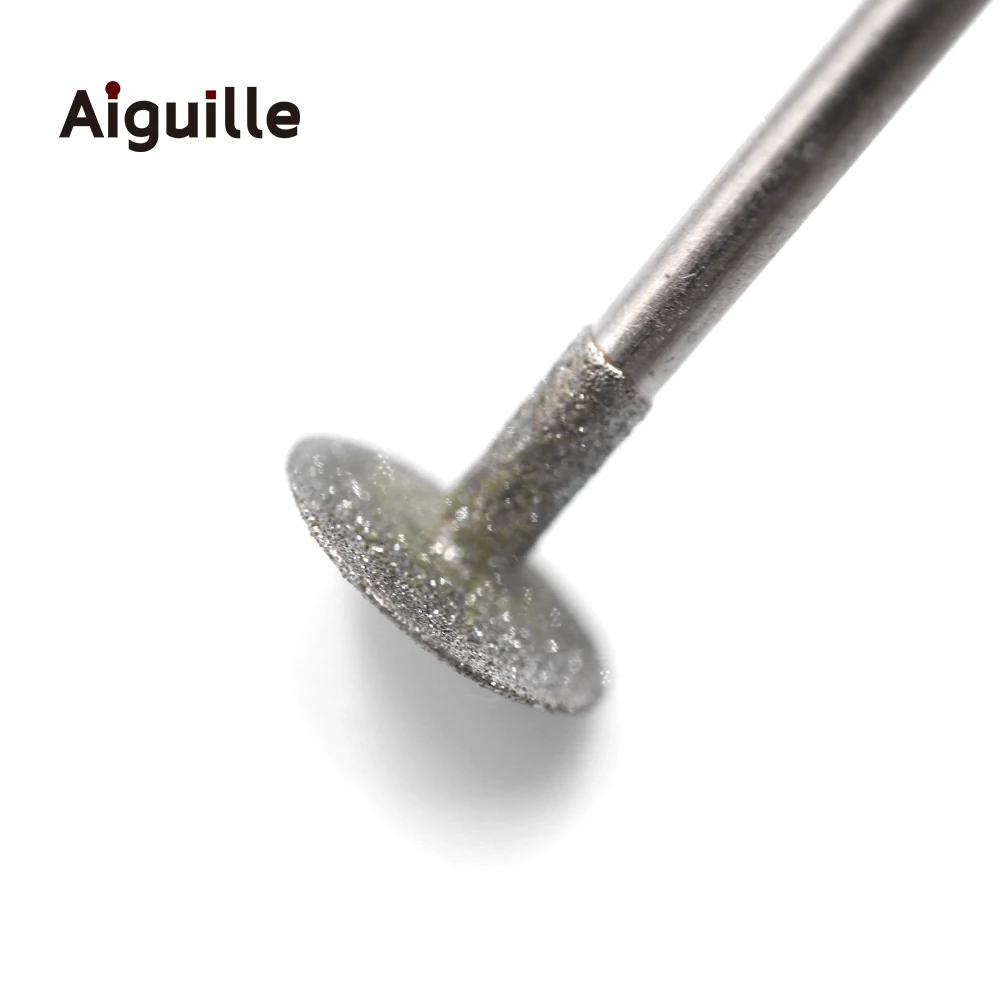 Tige de type K 2,35 mm 120 # Fraises de meulage diamantées 0.5-10mm, mèches de meulage des dents,