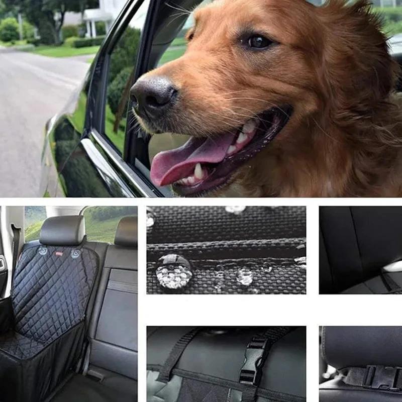Siège de voiture pour chien, hamac étanche, transport de voyage en plein air, coffre-fort pour chat,