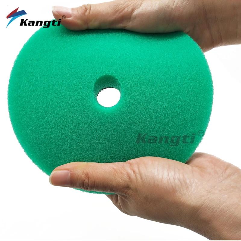 Kit de tampons de polissage pour voiture, 3/5/6 pouces, éponge de polissage auto-adhésive, roue en l