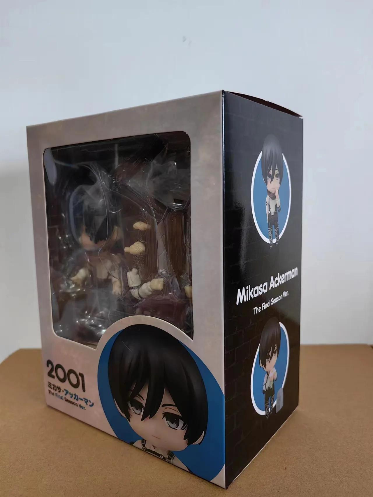 2023 Attaque 10cm sur Titan Mikasa Ackerman 2001 # Figurines d'action Anime The Final Season, joue
