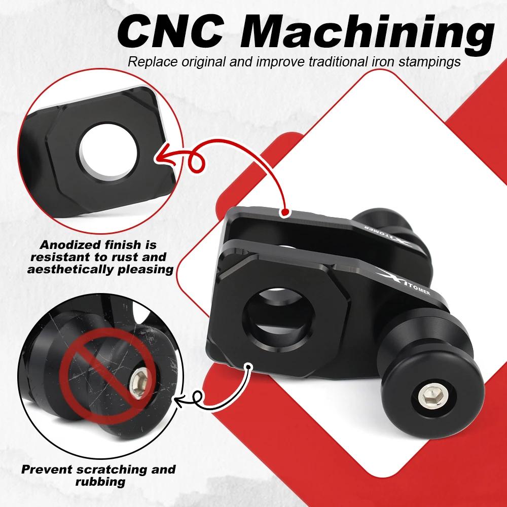 Bobines de support en coton (offset), curseur de bras oscillant, bobines adaptées à Honda CB650F CB6