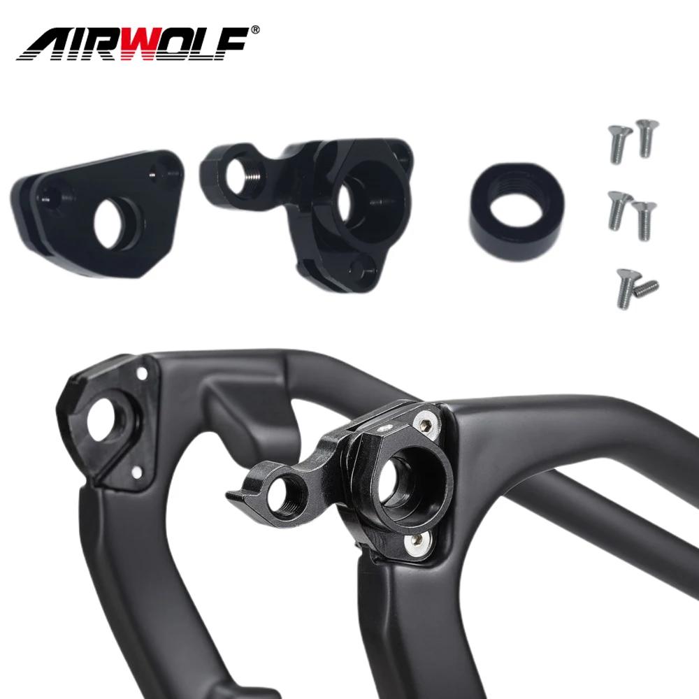 AIRWOLF-Cintre de dérailleur arrière pour vélo de route et VTT, crochet de vélo à dégagement rapide,