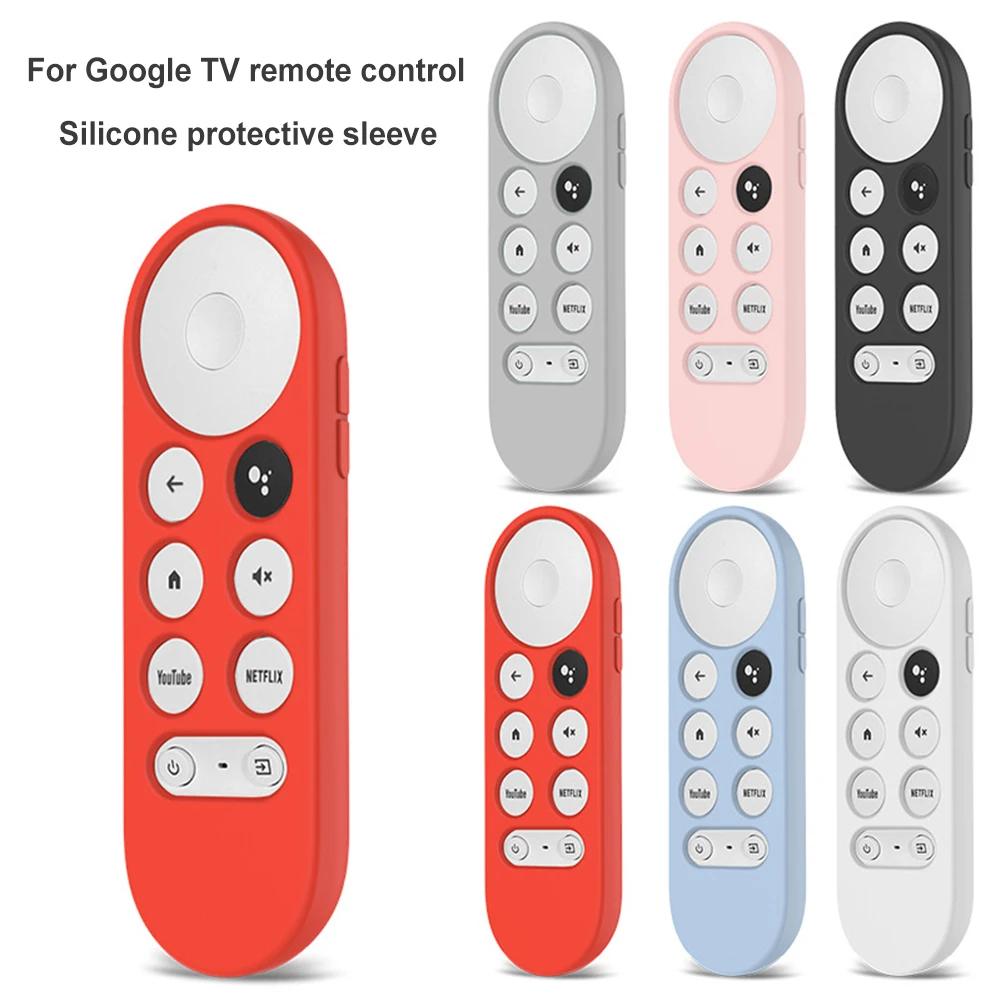 Étui de télécommande pour Google Chromecast Smart TV 2020, housse de protection en Silicone, Anti-ch