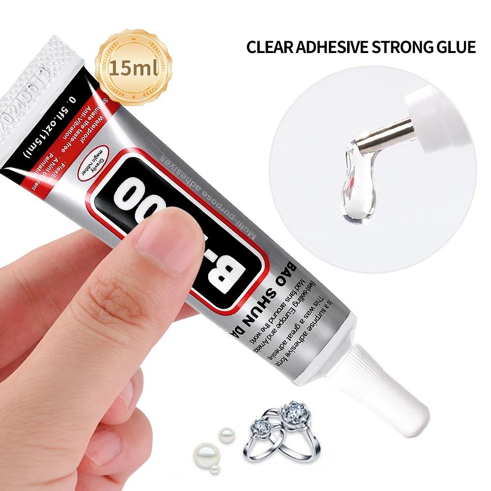 Colle à ongles forte en Gel, 15ML, 0.5OZ, colle professionnelle à séchage rapide avec dissolvant pou