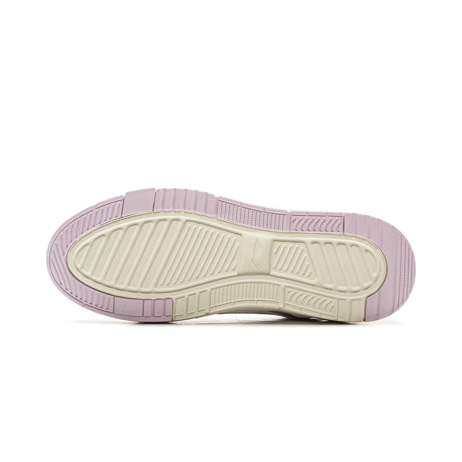 Li-Ning COMMON 80S – chaussures de style de vie pour femmes, à double coussin, confortables, souples