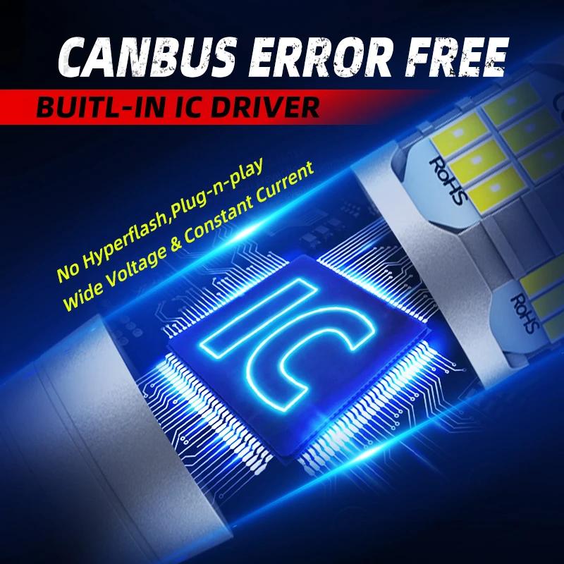 Ampoules de feux de recul LED H21W BAY9S 64136 Canbus pour Vauxhall Astra 6 J Hatchback Estate Insig