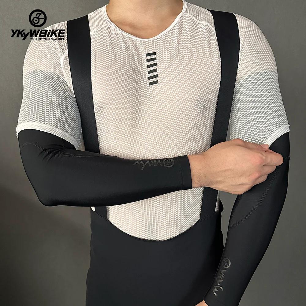 YKYWBIKE-Manchons de bras de vélo pour hommes, Smile Warm, Sports, Hiver, Cyclisme, Italie MITI, Com