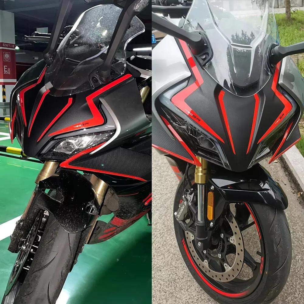 Autocollants latéraux réfléchissants pour carénage avant de Moto CFMOTO 450SR 450 SR, décalcomanies