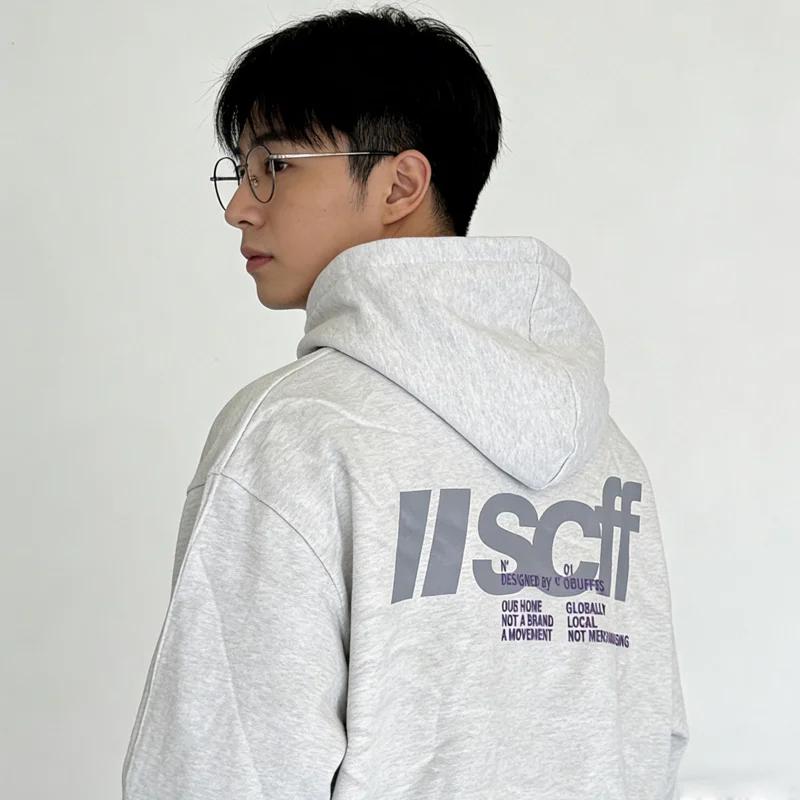 Sweat-shirts à capuche Street Style Hip Hop Vintage en coton de qualité, hauts décontractés amples p