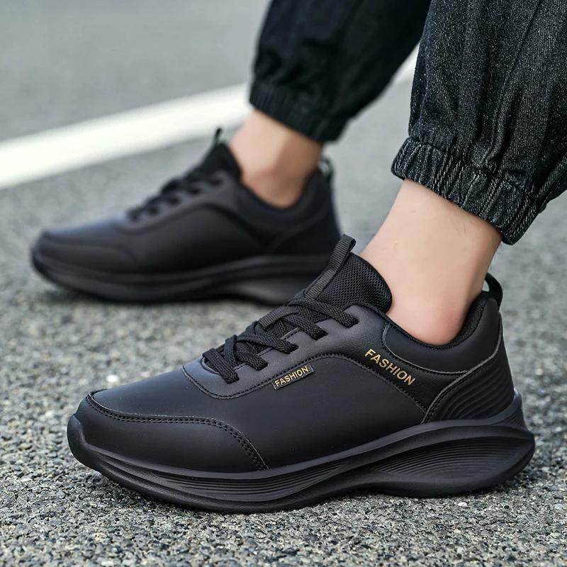 Baskets marron pour hommes printemps chaussures de sport de course en plein air hommes baskets à pla