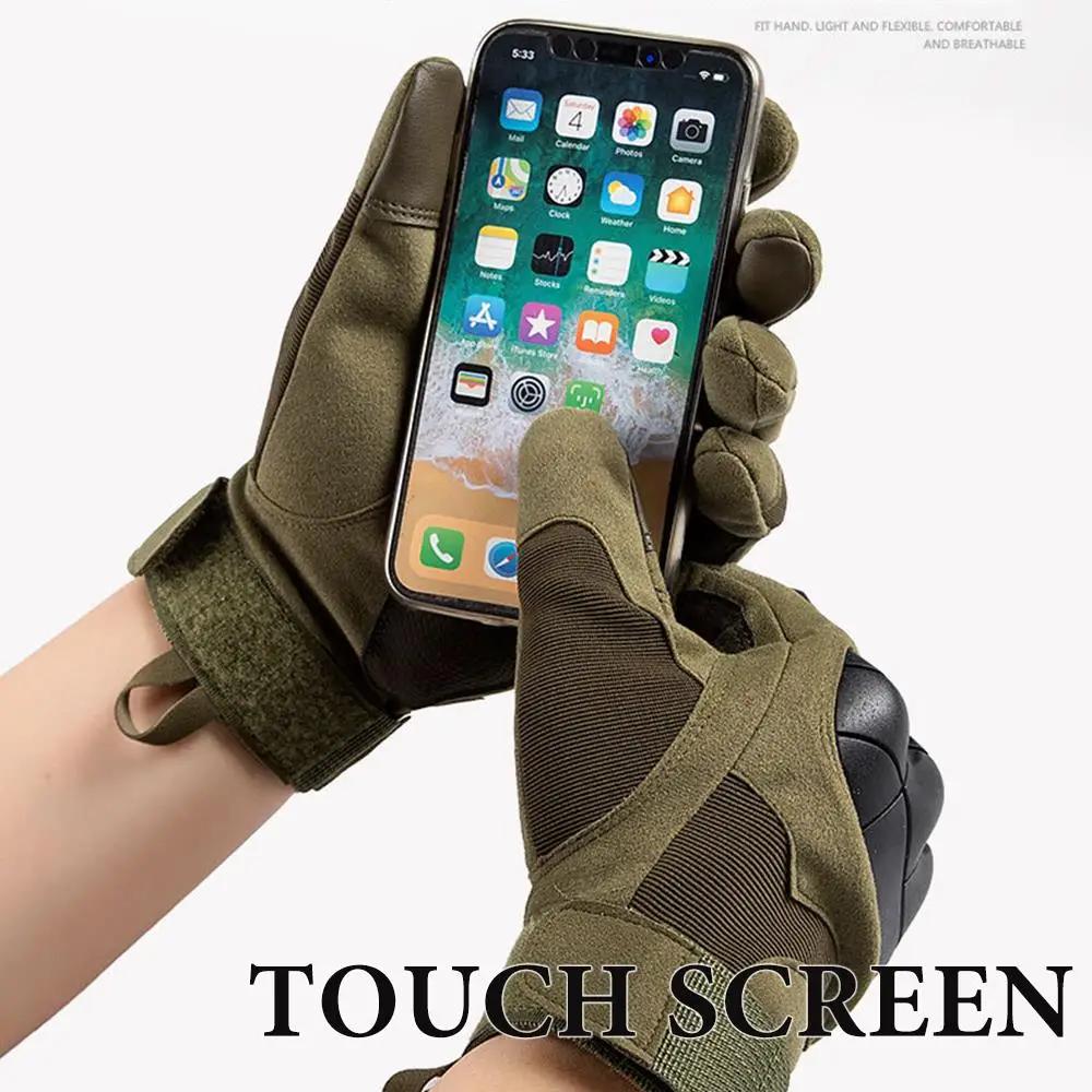 Gants de Moto hommes écran tactile Motocross gants de Moto équipement de protection doigt complet Gu