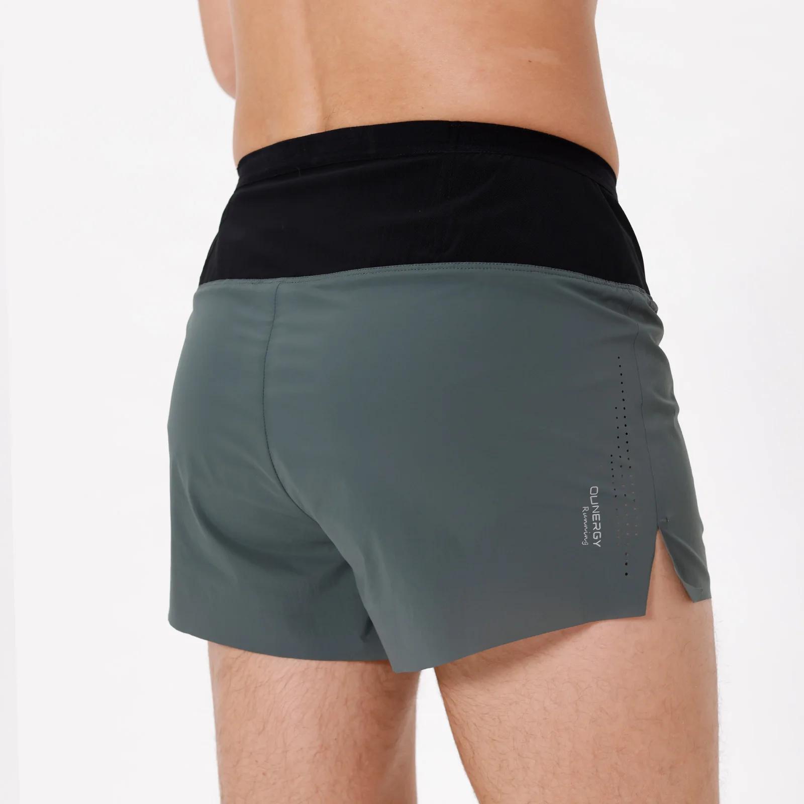 AONIJIE-Short de sport respirant à séchage rapide pour hommes, troncs athlétiques pour hommes, cours