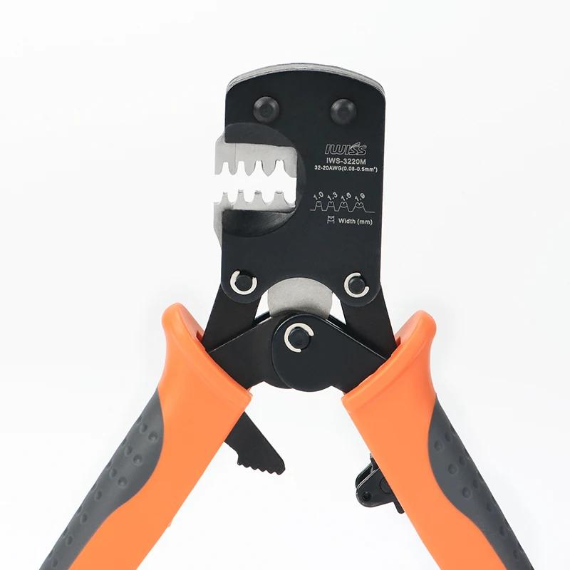 Pince à sertir IWS-3220, outils de sertissage manuels IWISS, convient à Molex CLIK-Mate,Molex PicoBl