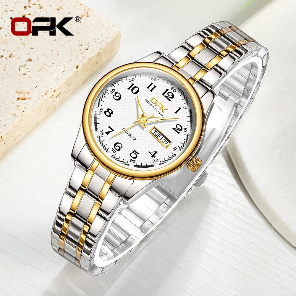 OPK 8110 montre pour femmes montre à Quartz étanche classique marque de luxe dames montre bracelet e