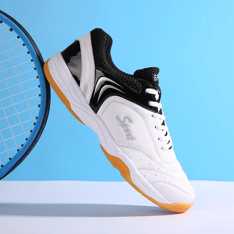 Chaussures de Badminton flambant neuves pour hommes, baskets de Tennis, de volley-ball, respirantes,