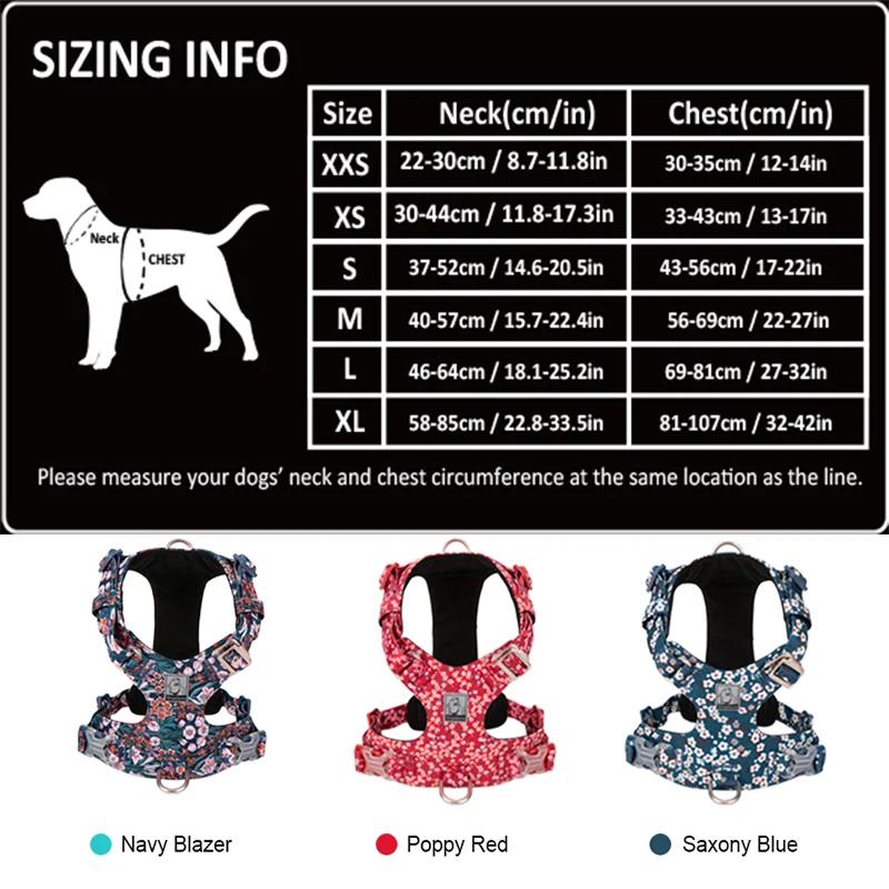 Harnais pour animaux de compagnie Truelove-coton, harnais confortable pour chien, TLH6283