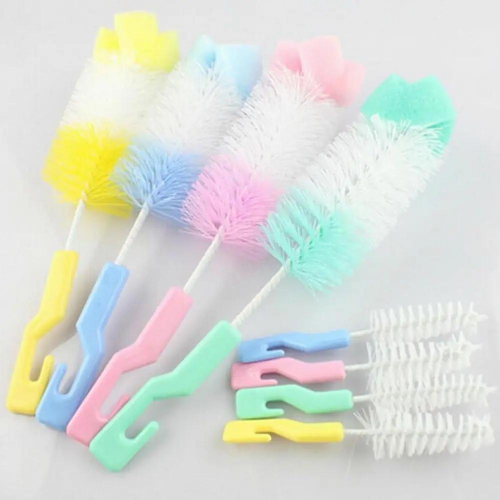 Brosse de nettoyage de petites bouteilles, prix compétitif, brosse de sucette pour bébé, brosse de b