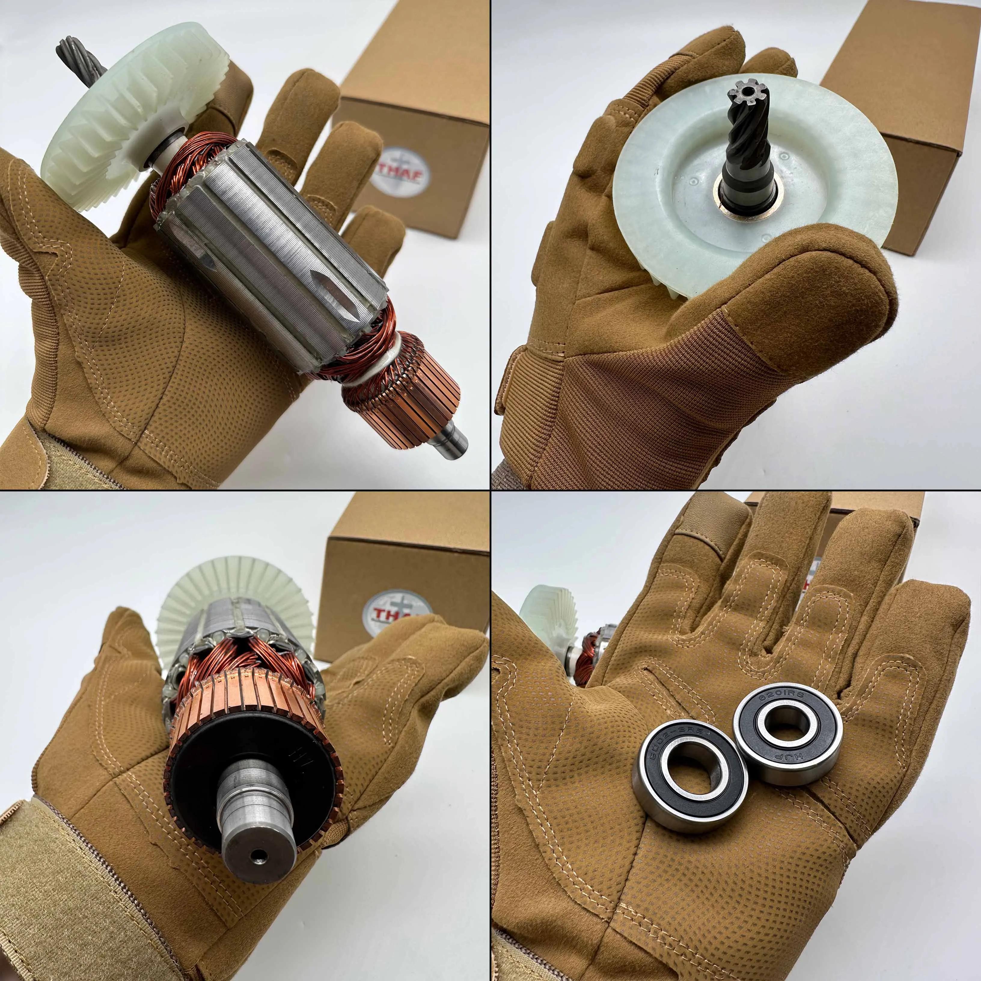 AC 220V 240V DK32 Induit Rotor pour WEKA Machine de forage Pièces de rechange Foreuse à cœur DK 32